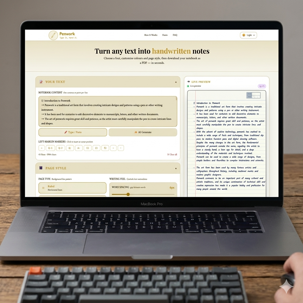 Penwork gallery image