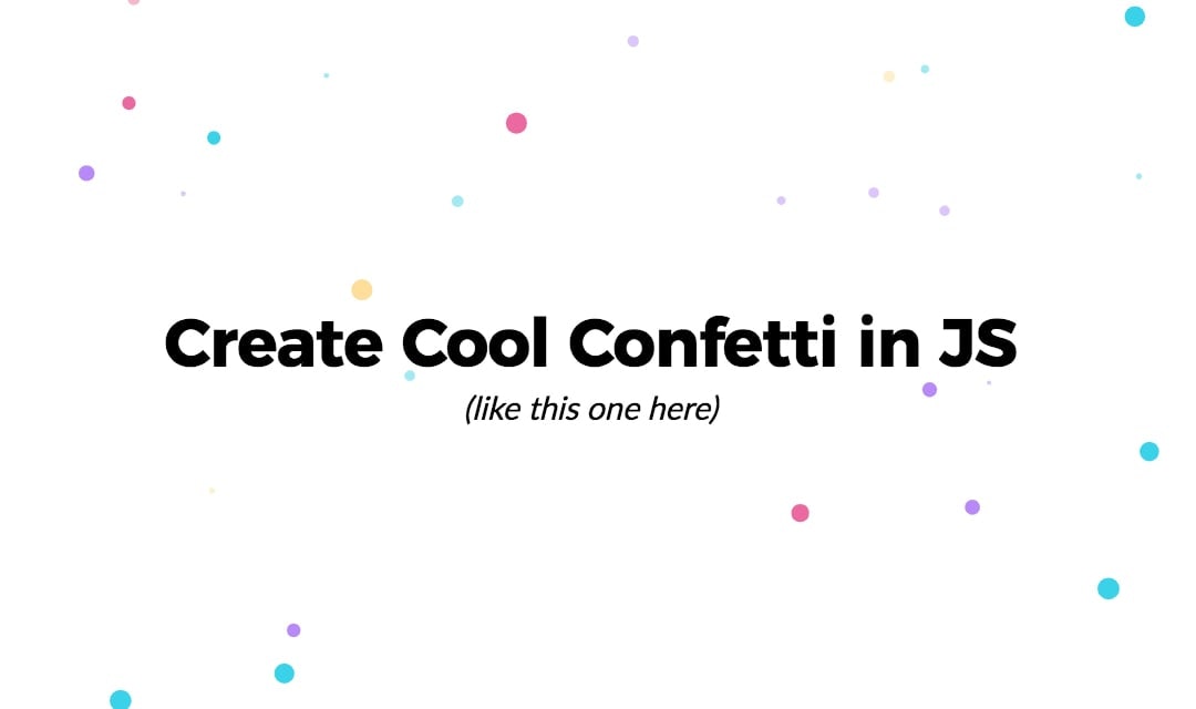 Confetti-js gallery image