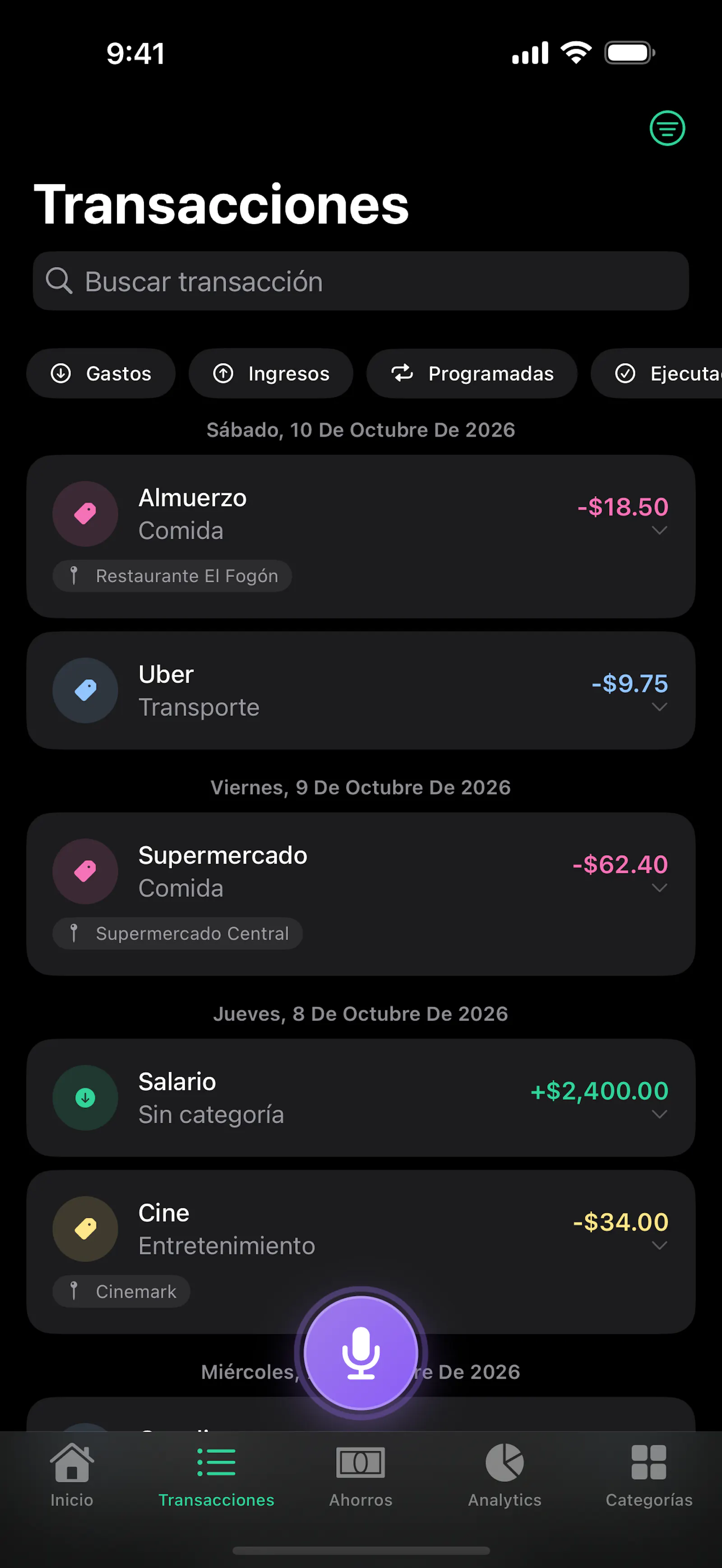 ExpenseVoice - Personal Finance screenshot 6