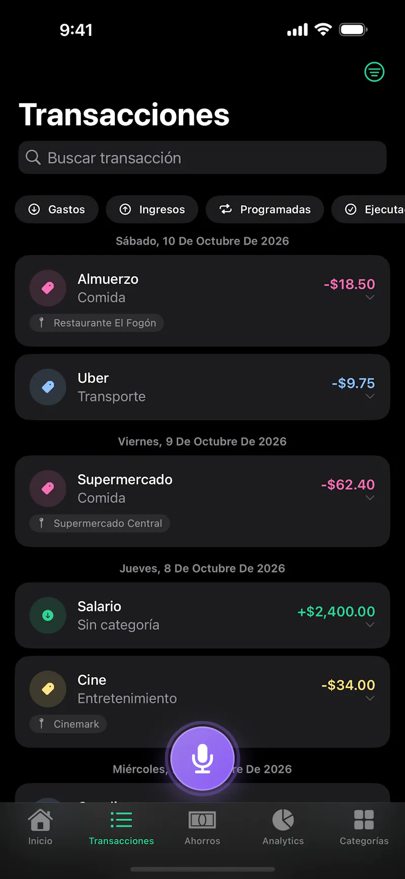ExpenseVoice - Personal Finance screenshot 6