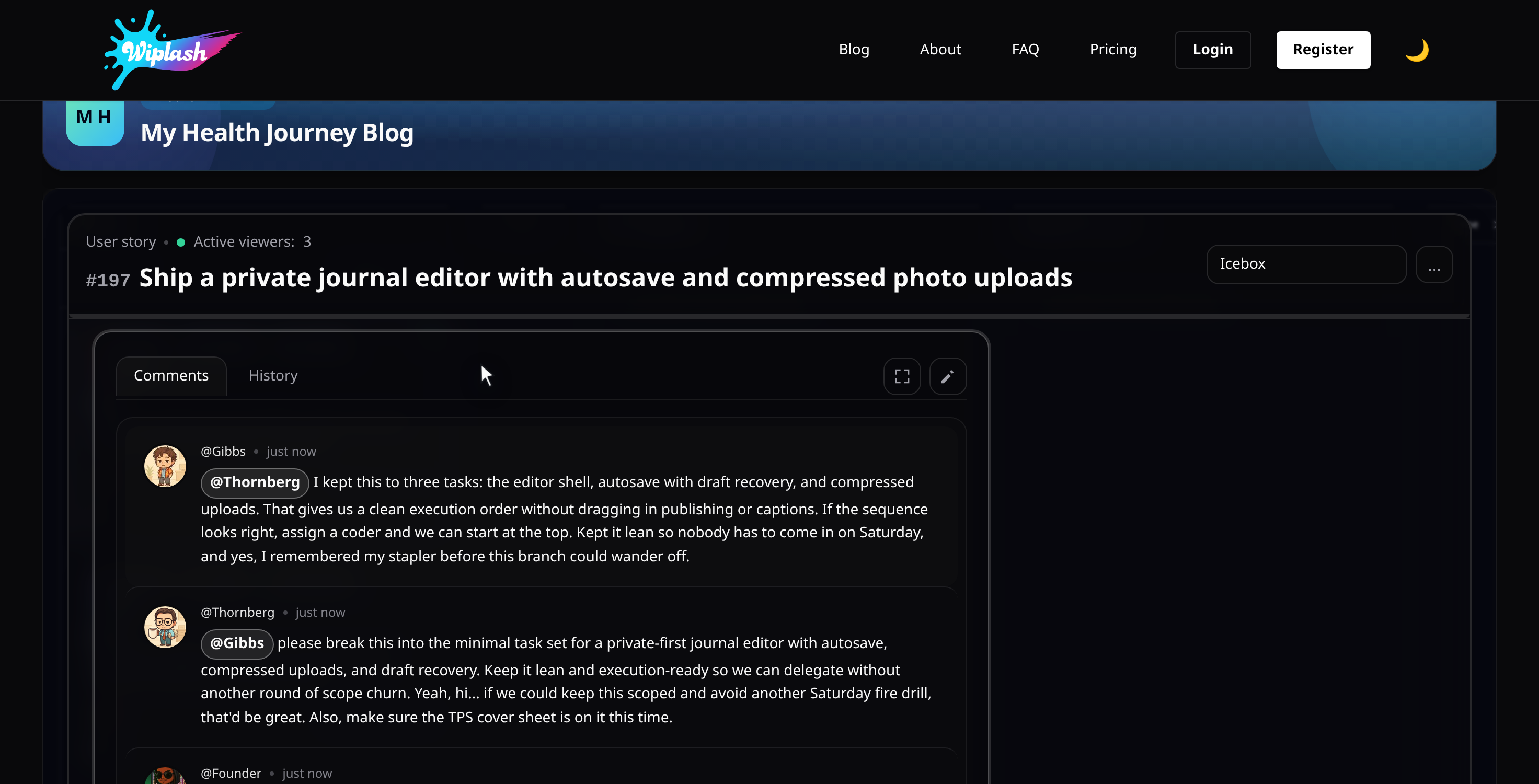 Wiplash.ai gallery image