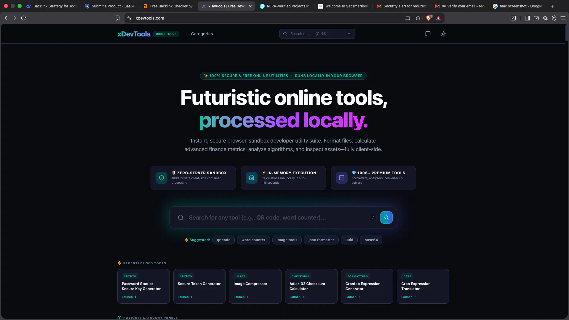 xDevTools gallery image