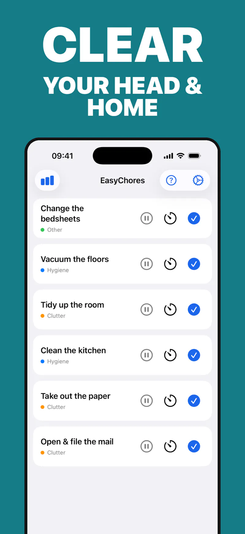 EasyChores screenshot 1
