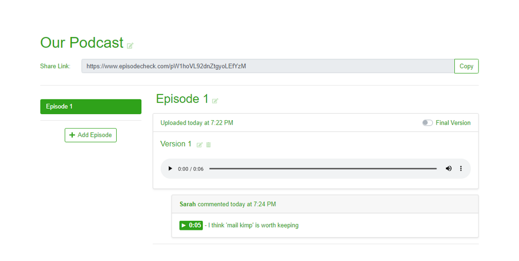 Episode Check gallery image