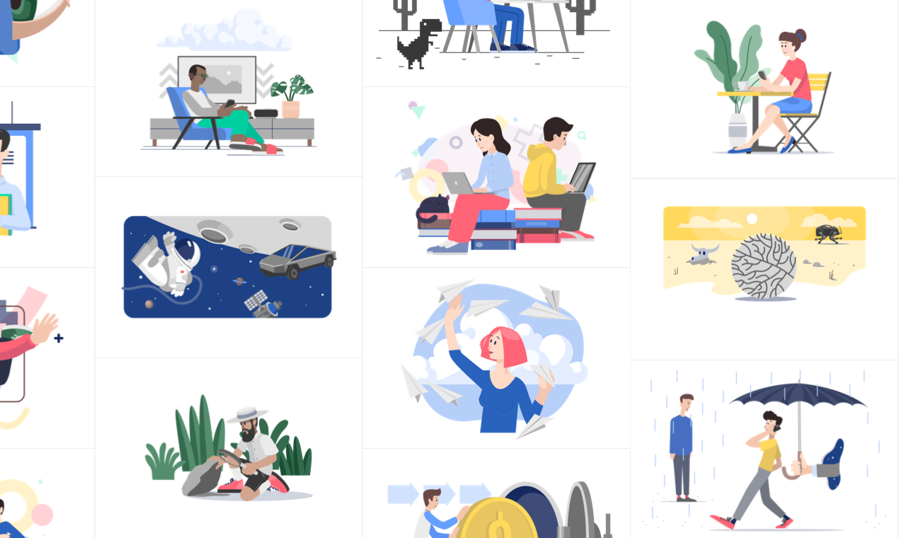 Self Space Illustrations gallery image