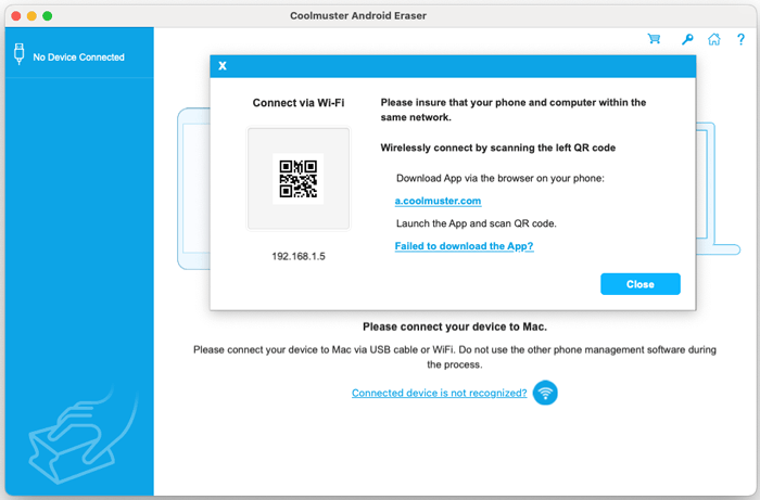 Coolmuster Android Eraser for Mac gallery image