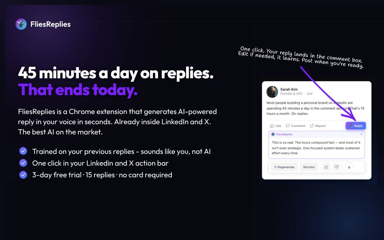 FliesReplies gallery image