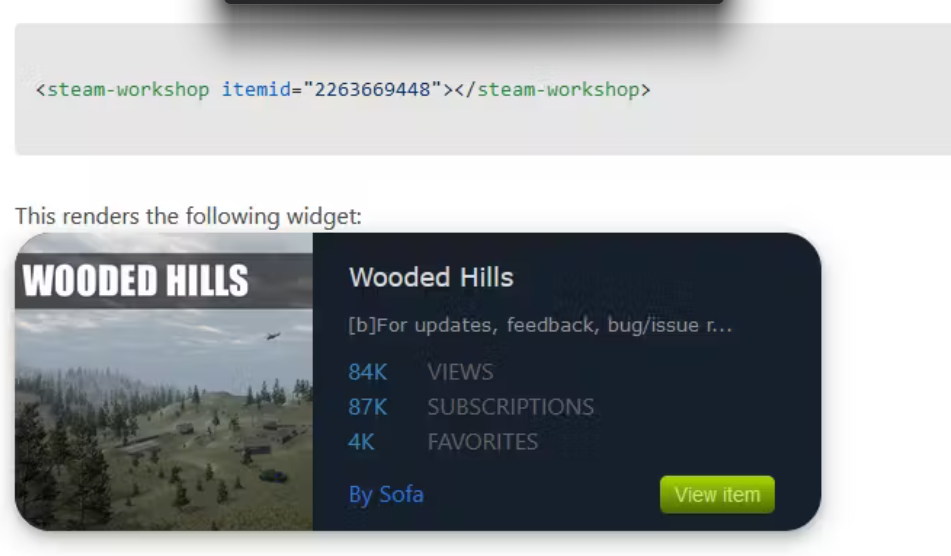 Steamwidgets gallery image