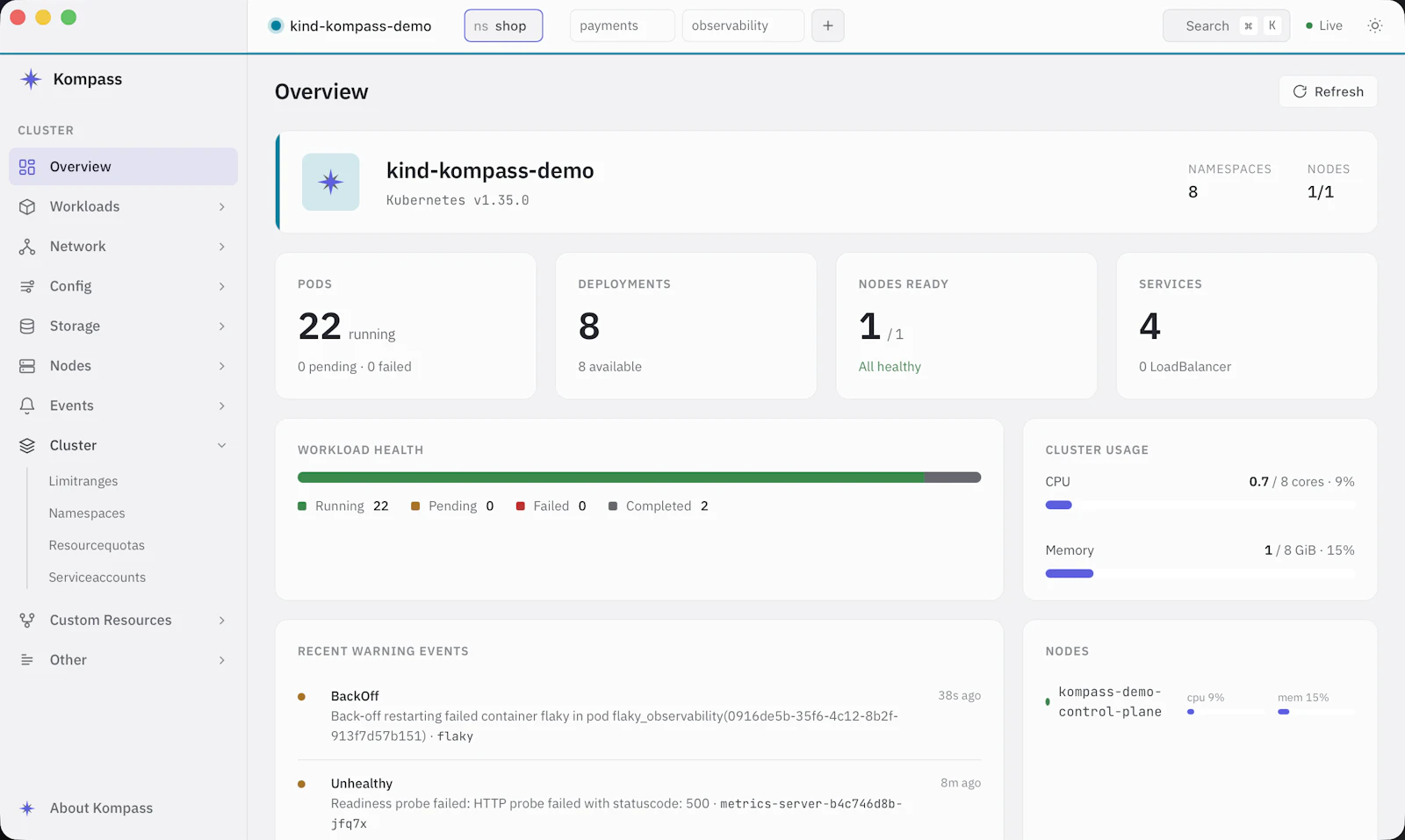 Kompass screenshot 10