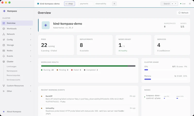 Kompass screenshot 10
