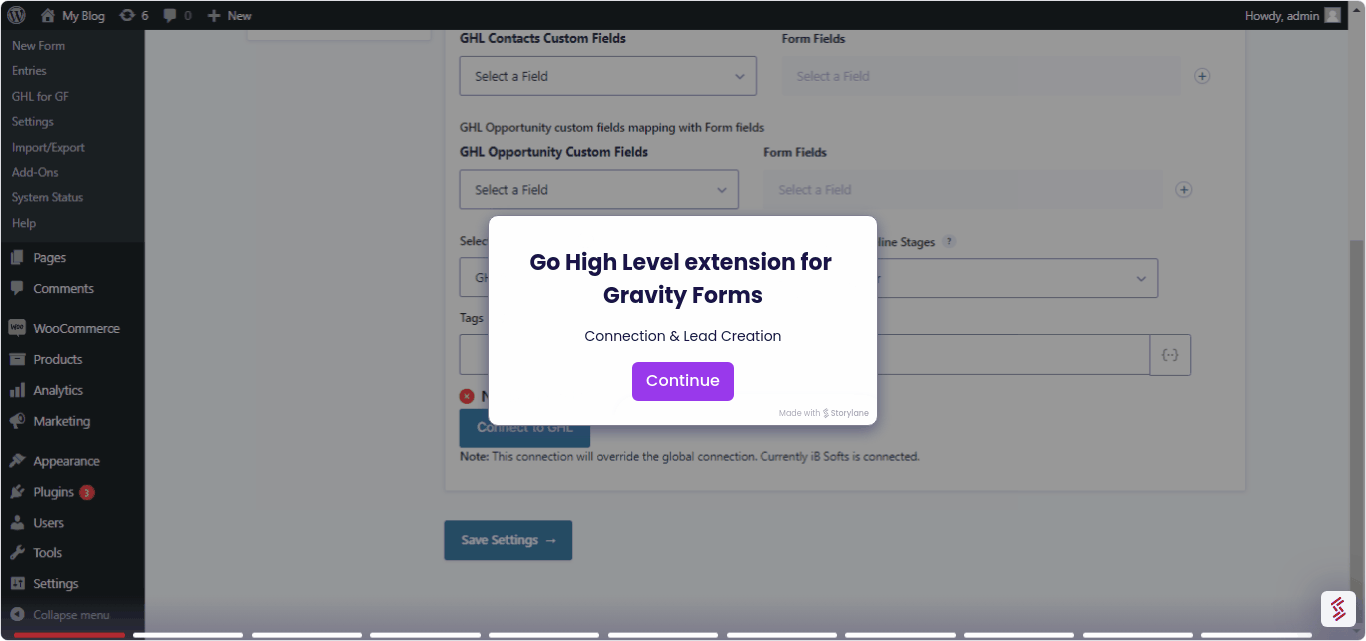 GoHighLevel extension for Gravity Forms gallery image