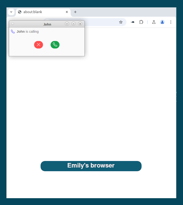Média Téléphone virtuel Eparto - Utilisez votre navigateur comme téléphone virtuel 2