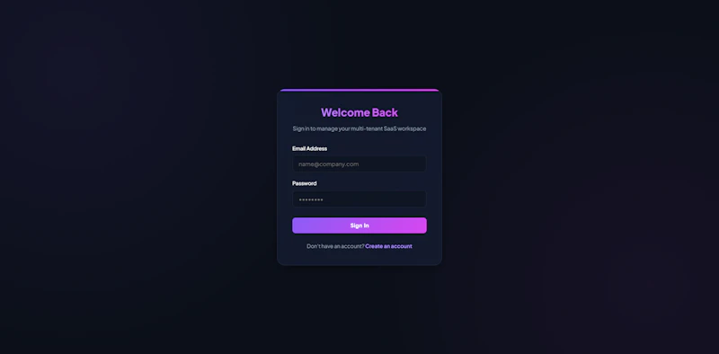 MERN Multi-Tenant SaaS Boilerplate screenshot 2
