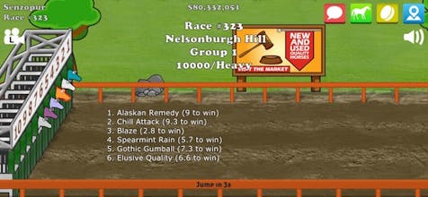 Hooves of Fire: Horse Racing Game gallery image