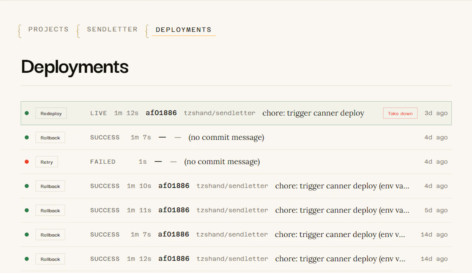 Canner screenshot 2
