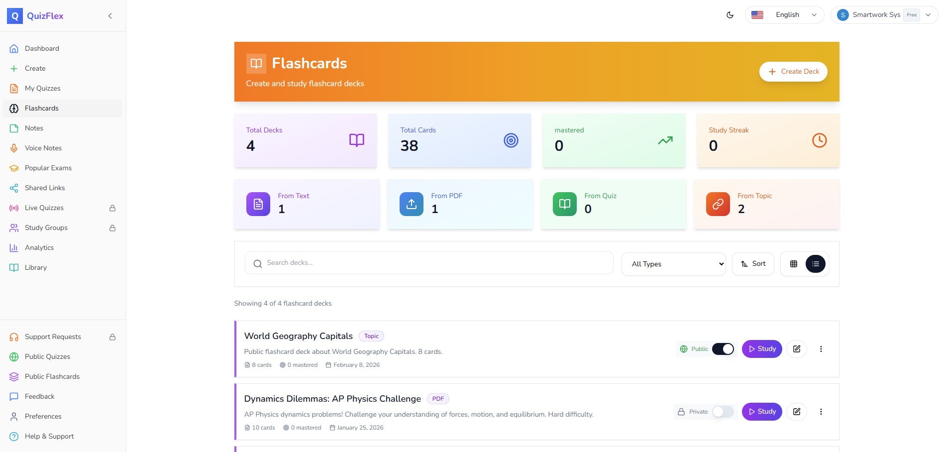 Quizflex AI gallery image