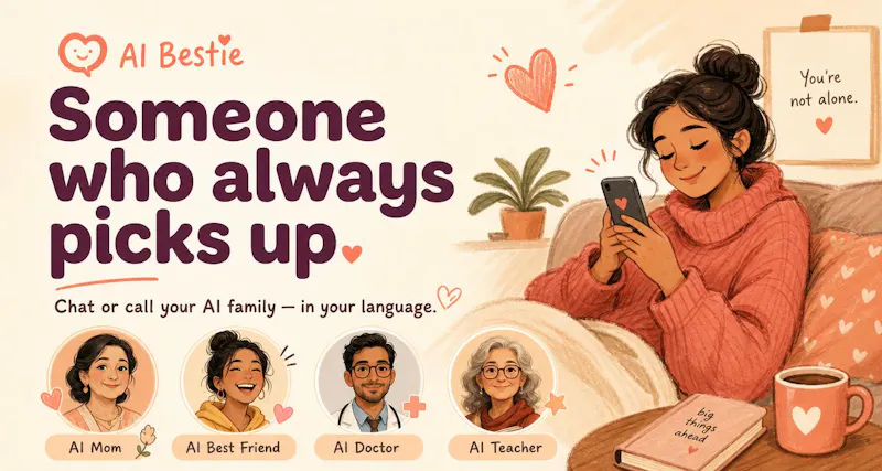 AIBestie.com screenshot 1