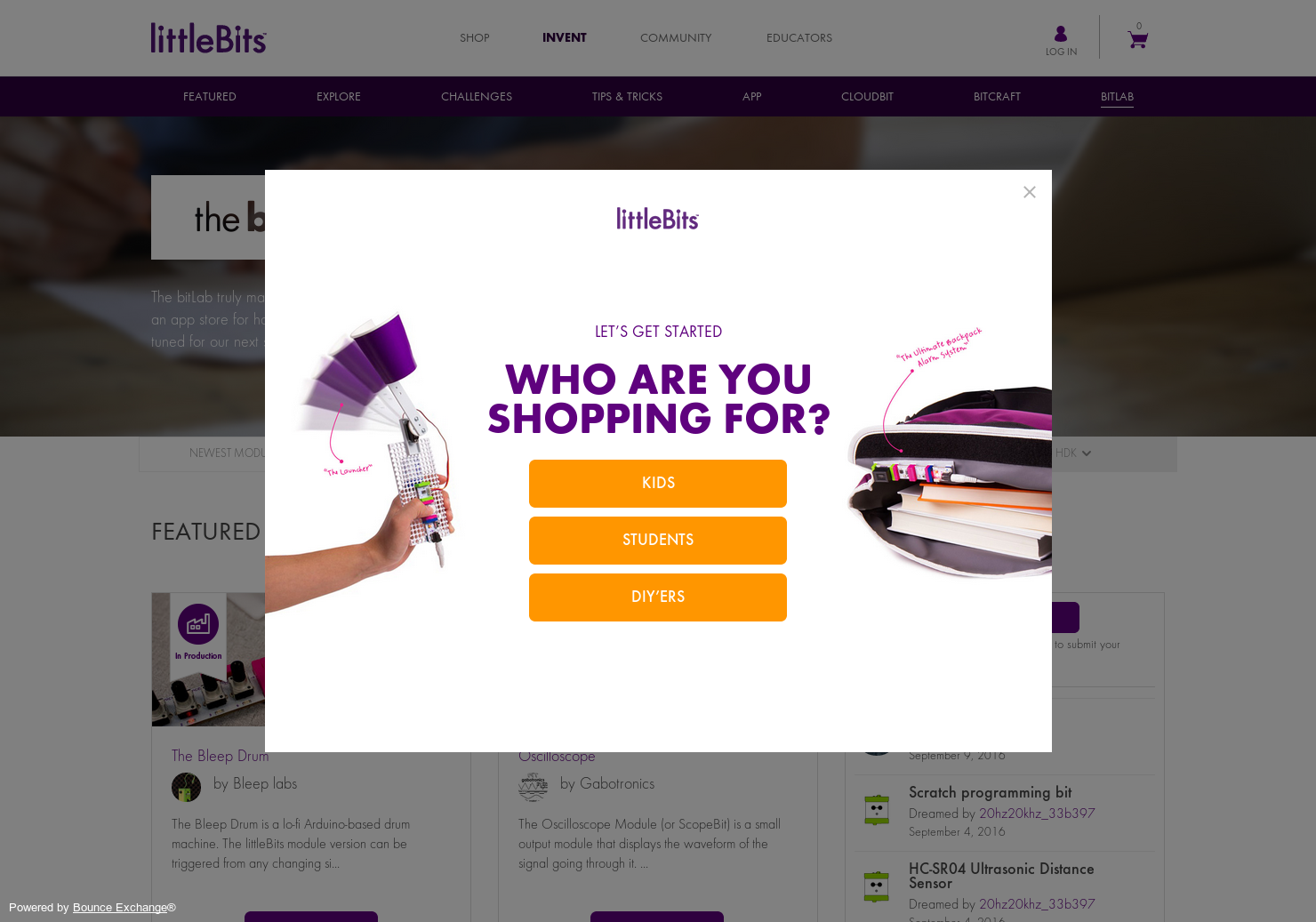 LittleBits - the bitLab