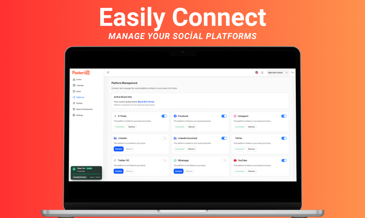 Posteria - Automazione dei social media alimentata dall'intelligenza artificiale media 2