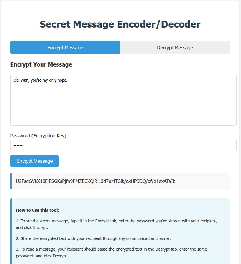 Encryption / Decryption Tool gallery image
