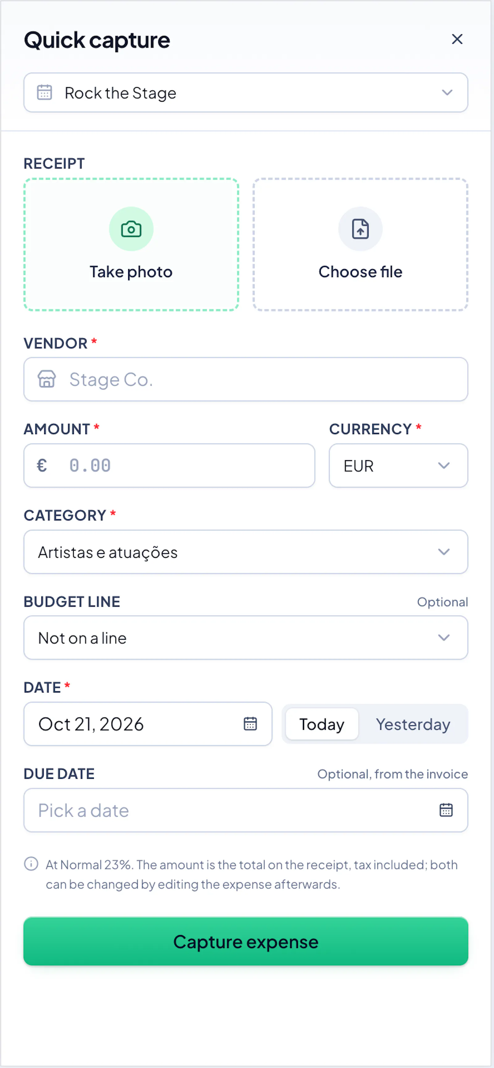 Cashbox screenshot 2