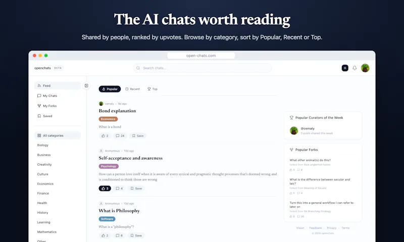 openchats screenshot 1