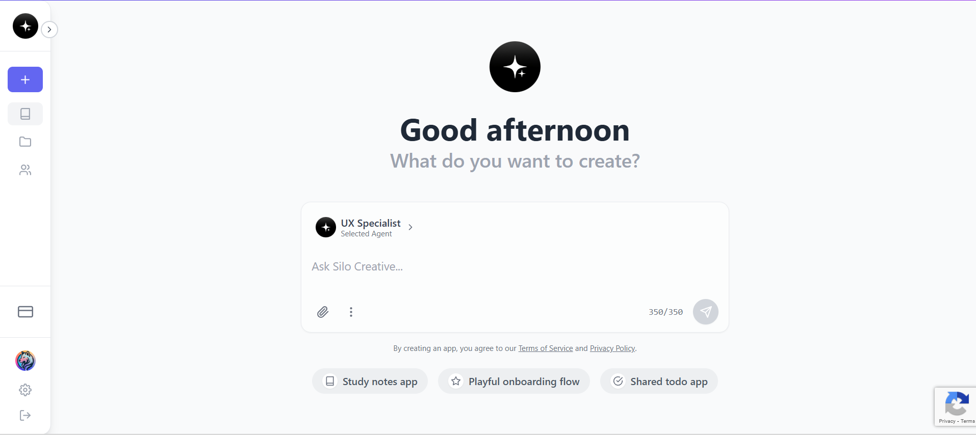 Media Pembina aplikasi kreatif silo - AI App Builder 1