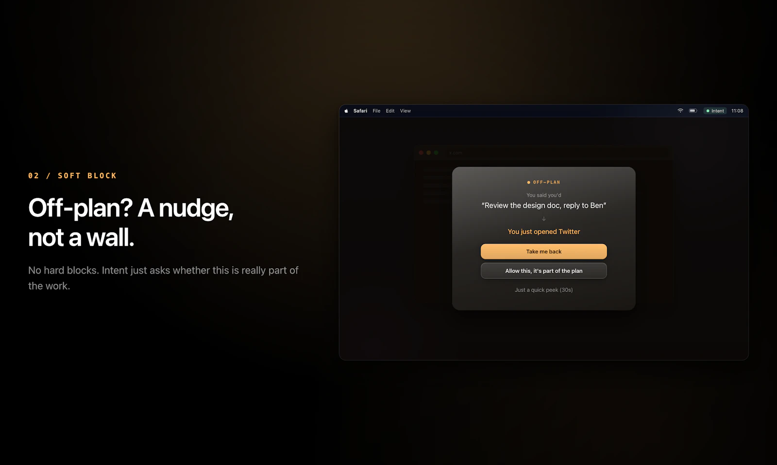 Intent screenshot 3