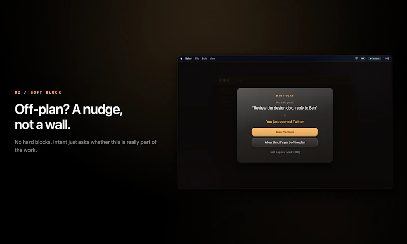 Intent screenshot 3