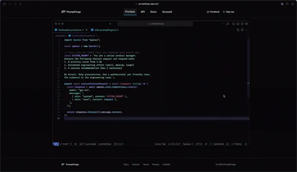 PromptForge gallery image