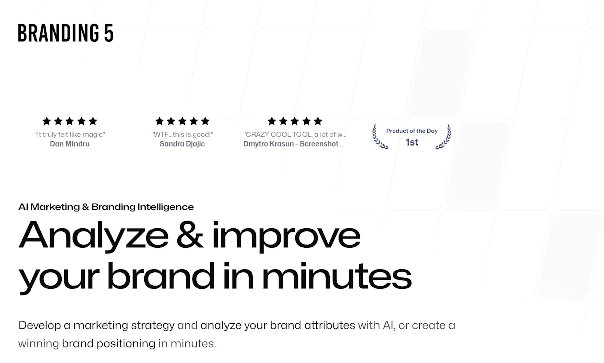 Marketing Audit & Strategy Generator