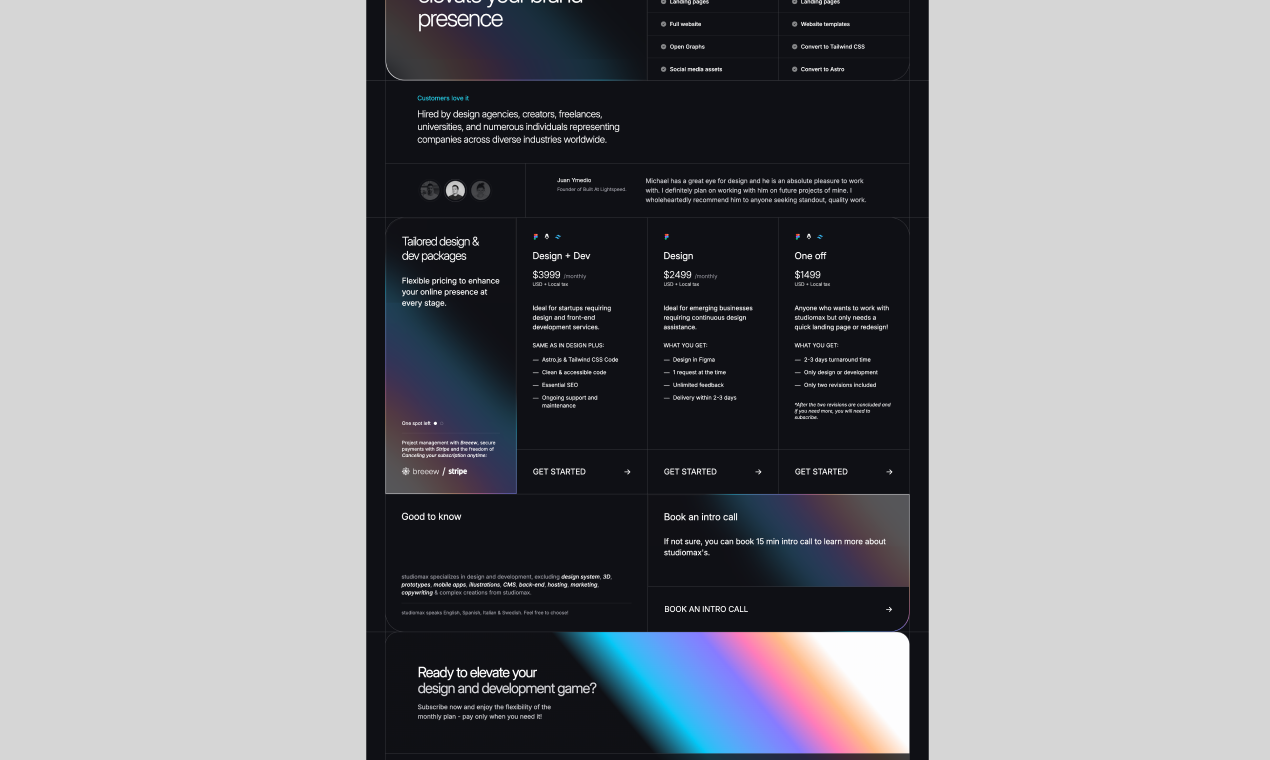 StudioMax - An elegant agency theme built with Astro, Tailwind CSS & MDX media 5
