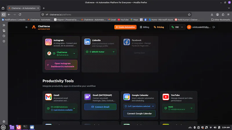 ChatVerse.io screenshot 3