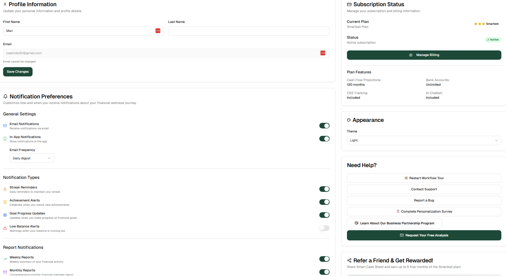 Smart Cash Sheet gallery image