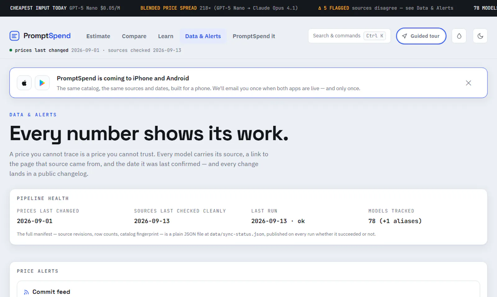 PromptSpend screenshot 3