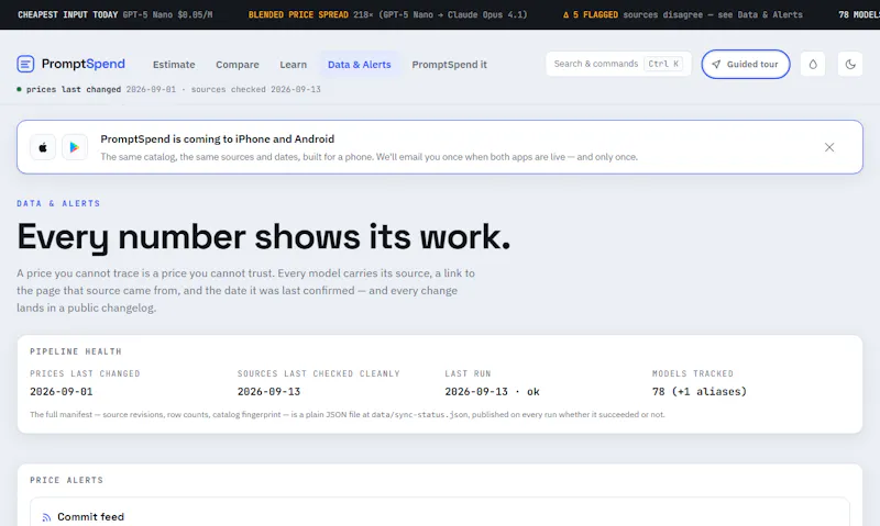PromptSpend screenshot 3