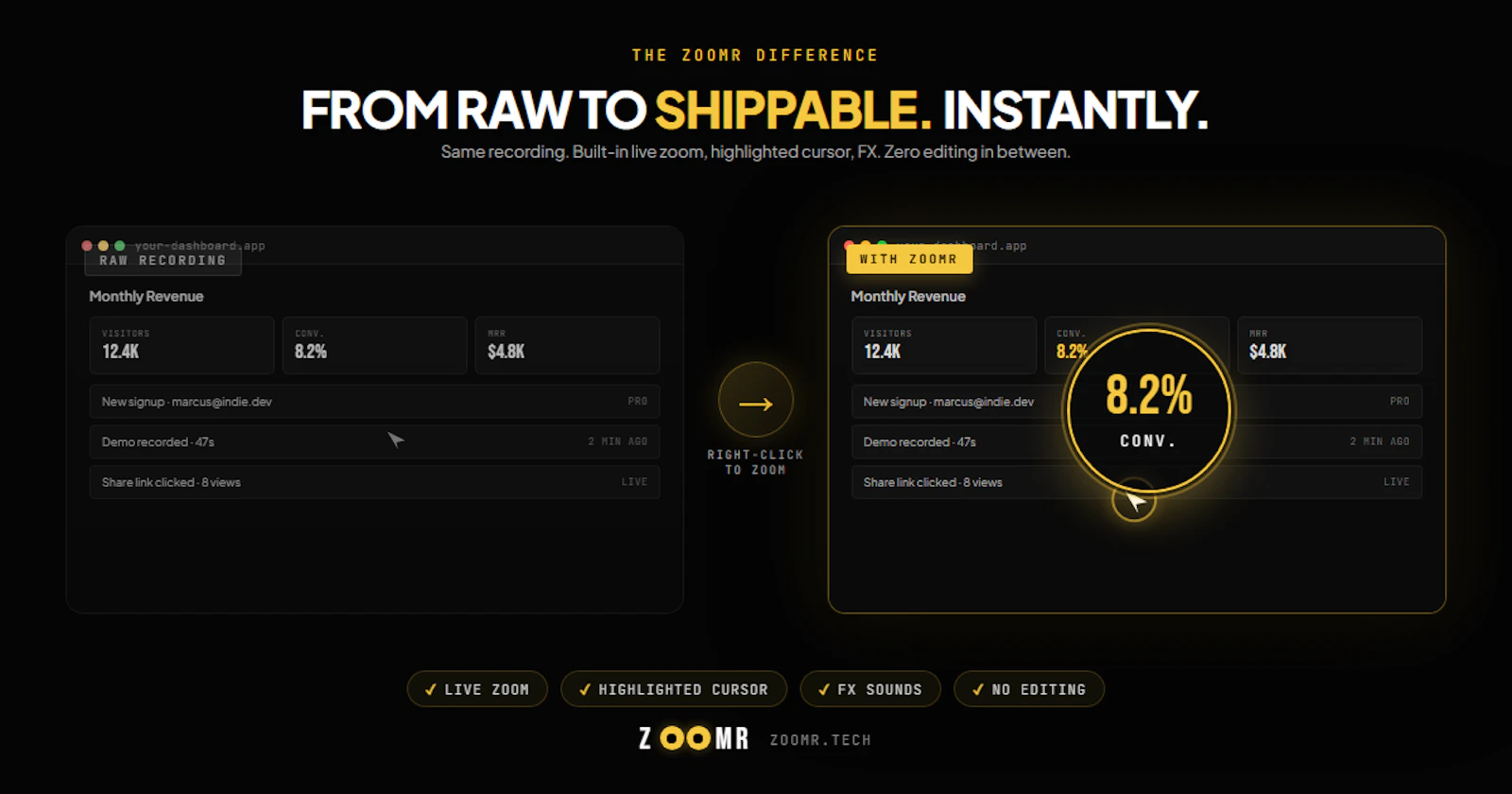 Zoomr screenshot 4