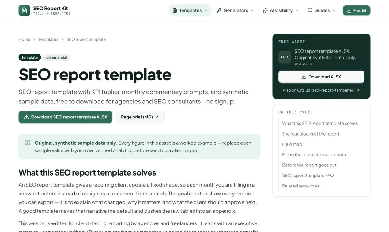 SEO Report Kit gallery image