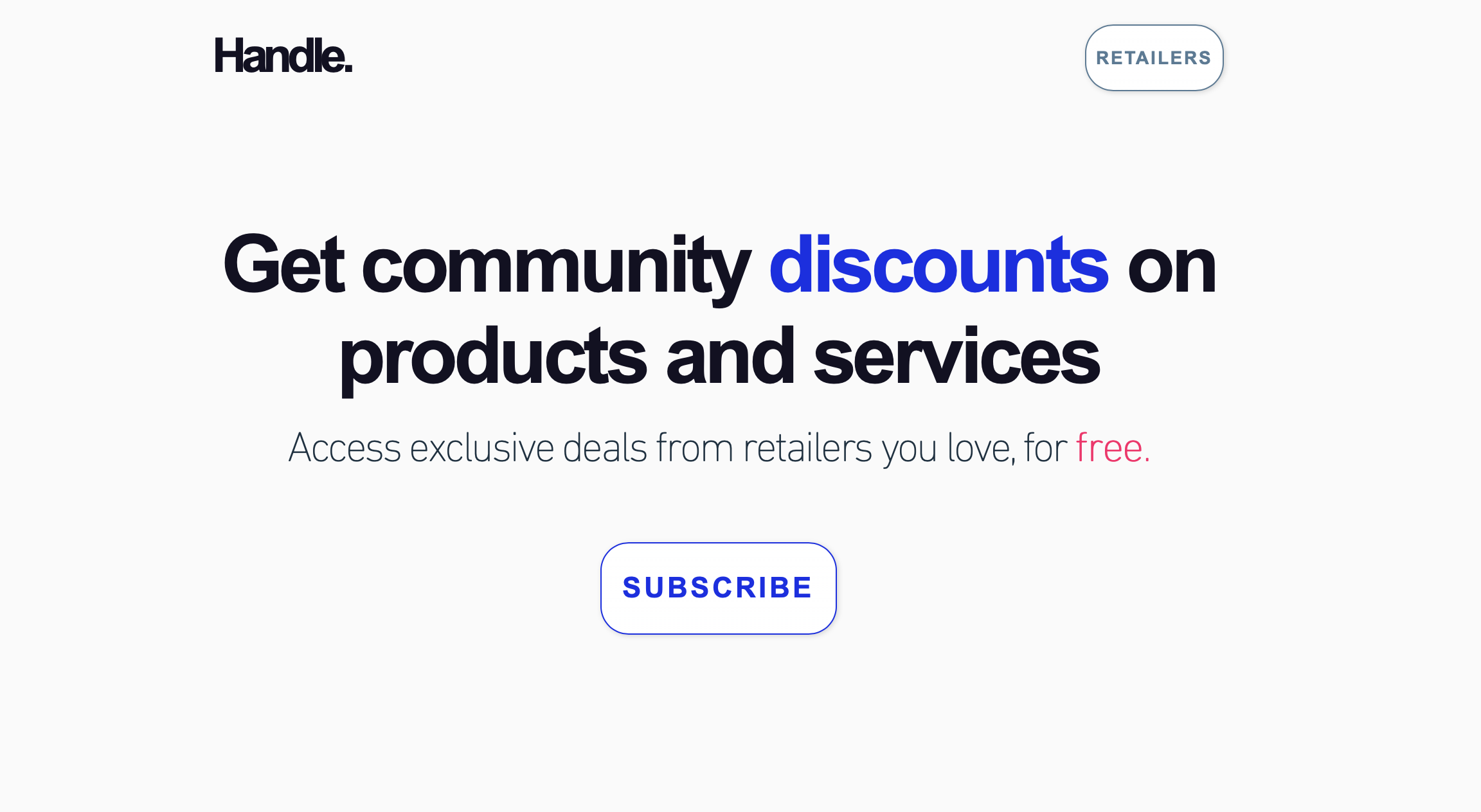 Handle. gallery image