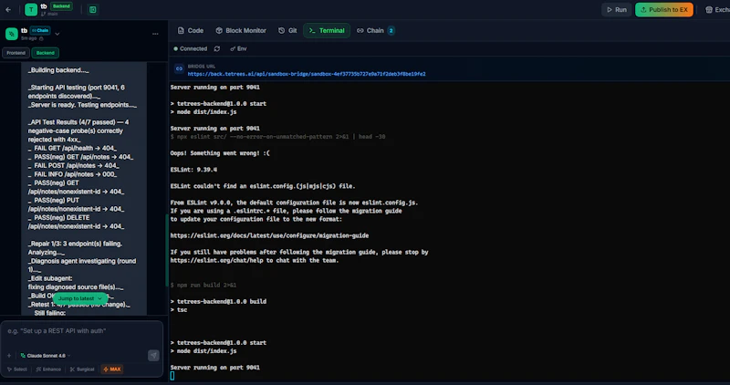 Tetrees AI - Code Exchange with Agents screenshot 9