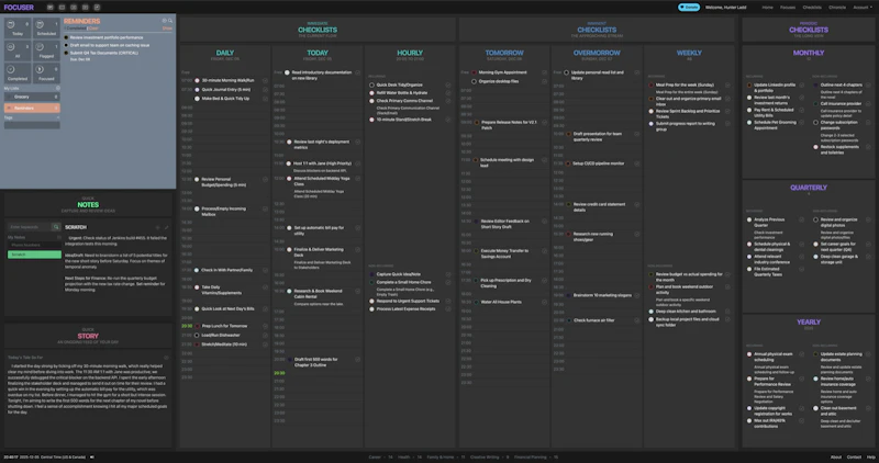 Focuser screenshot 1