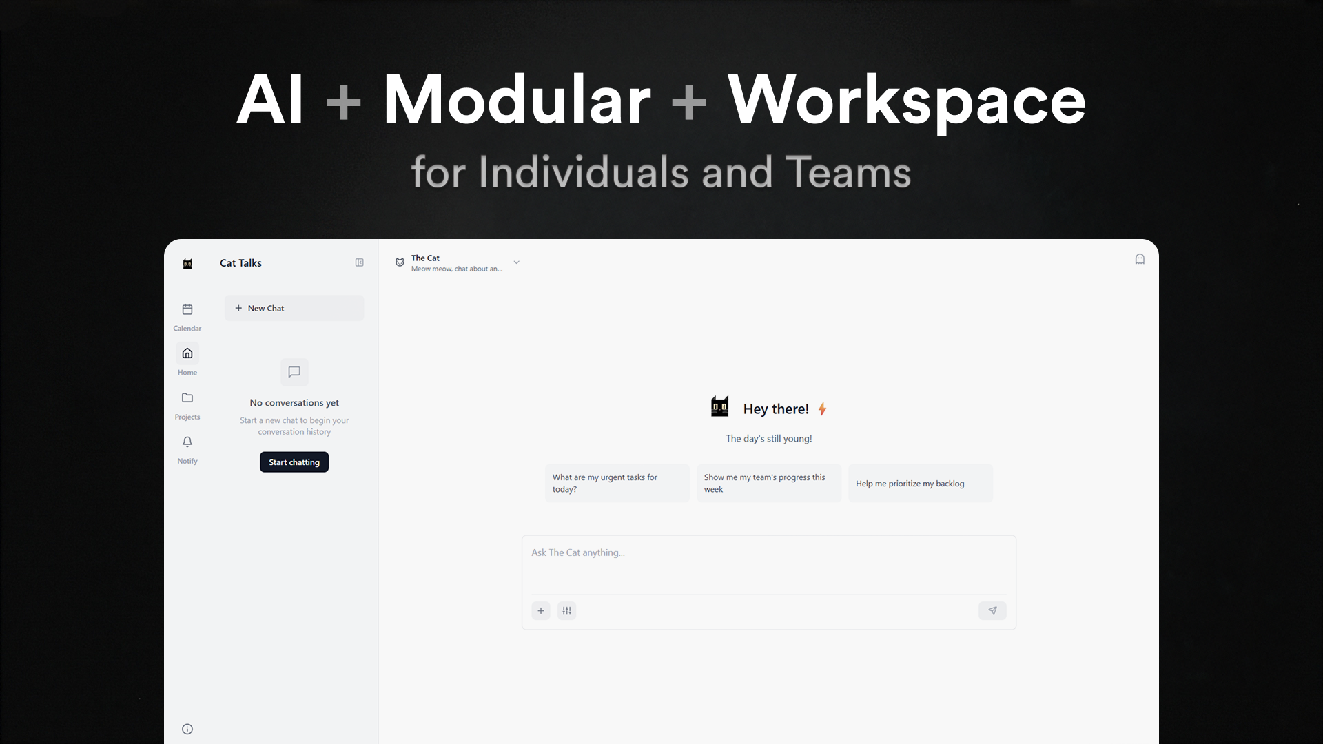 Média Asyncat - Votre espace de travail modulaire AI 3