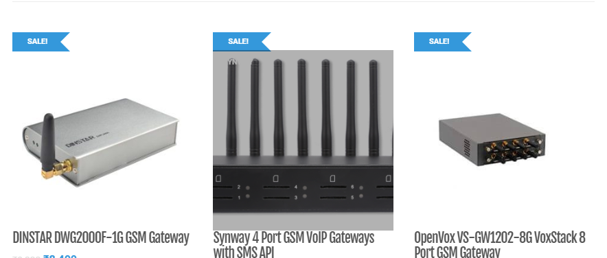 Dinstar, Synway, Openvox GSM Gateways gallery image