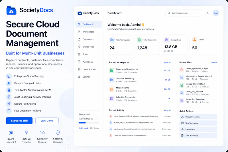 SocietyDocs screenshot 2