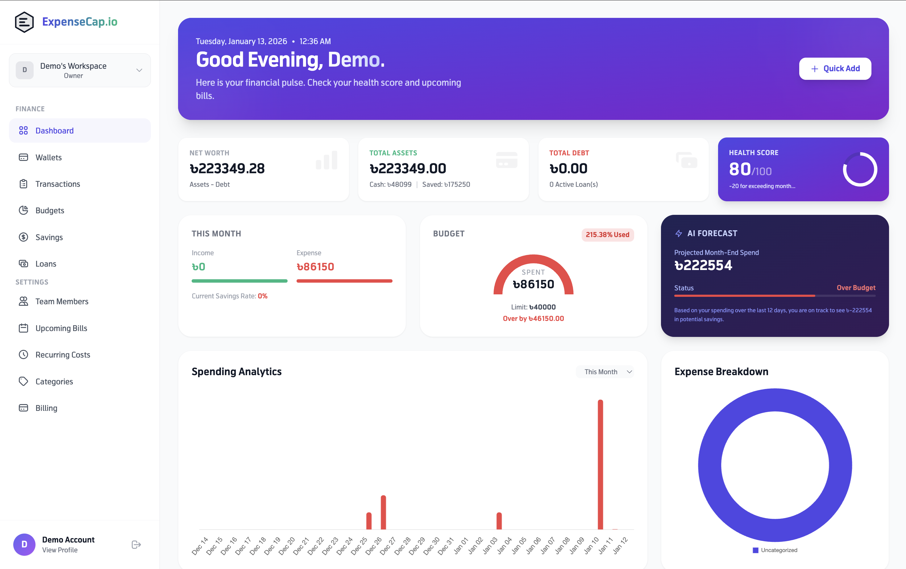 ExpenseCap.io gallery image