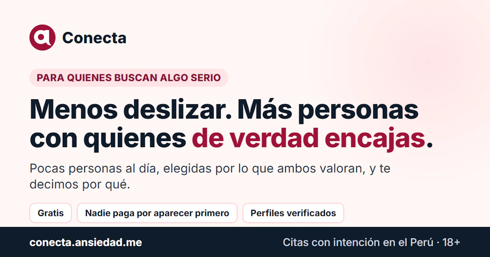 Conecta.ansiedad.me screenshot 1