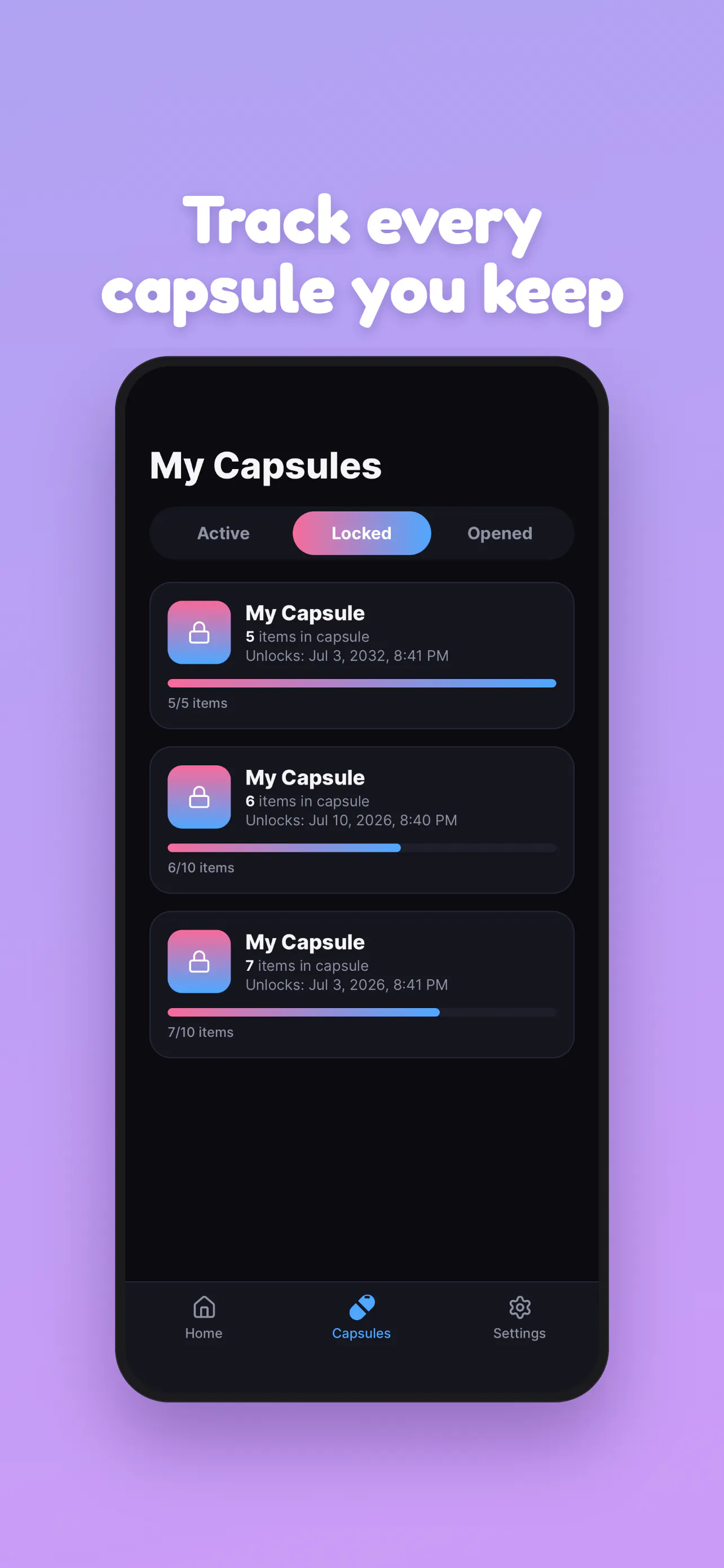 LockCapsule - Time Capsule gallery image