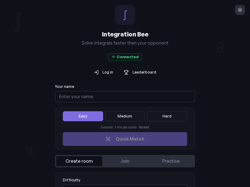 Integration Bee gallery image