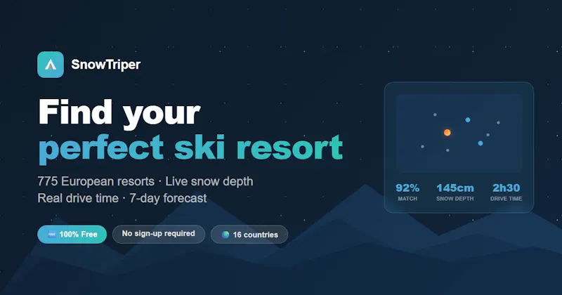 SnowTriper screenshot 1