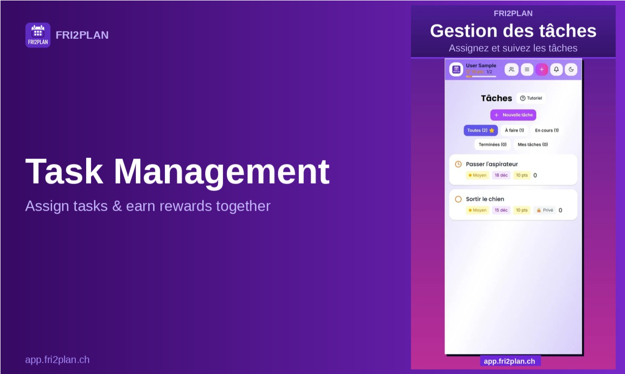 FRI2PLAN - Screenshot 4 showing product features and functionality